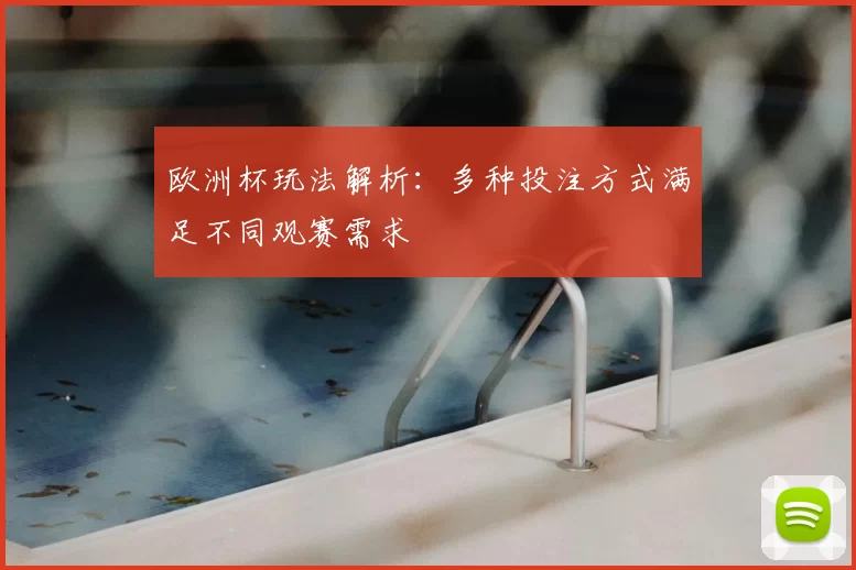 欧洲杯玩法解析:多种投注方式满足不同观赛需求
