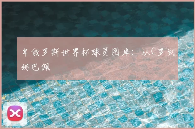 年俄罗斯世界杯球员图库：从C罗到姆巴佩